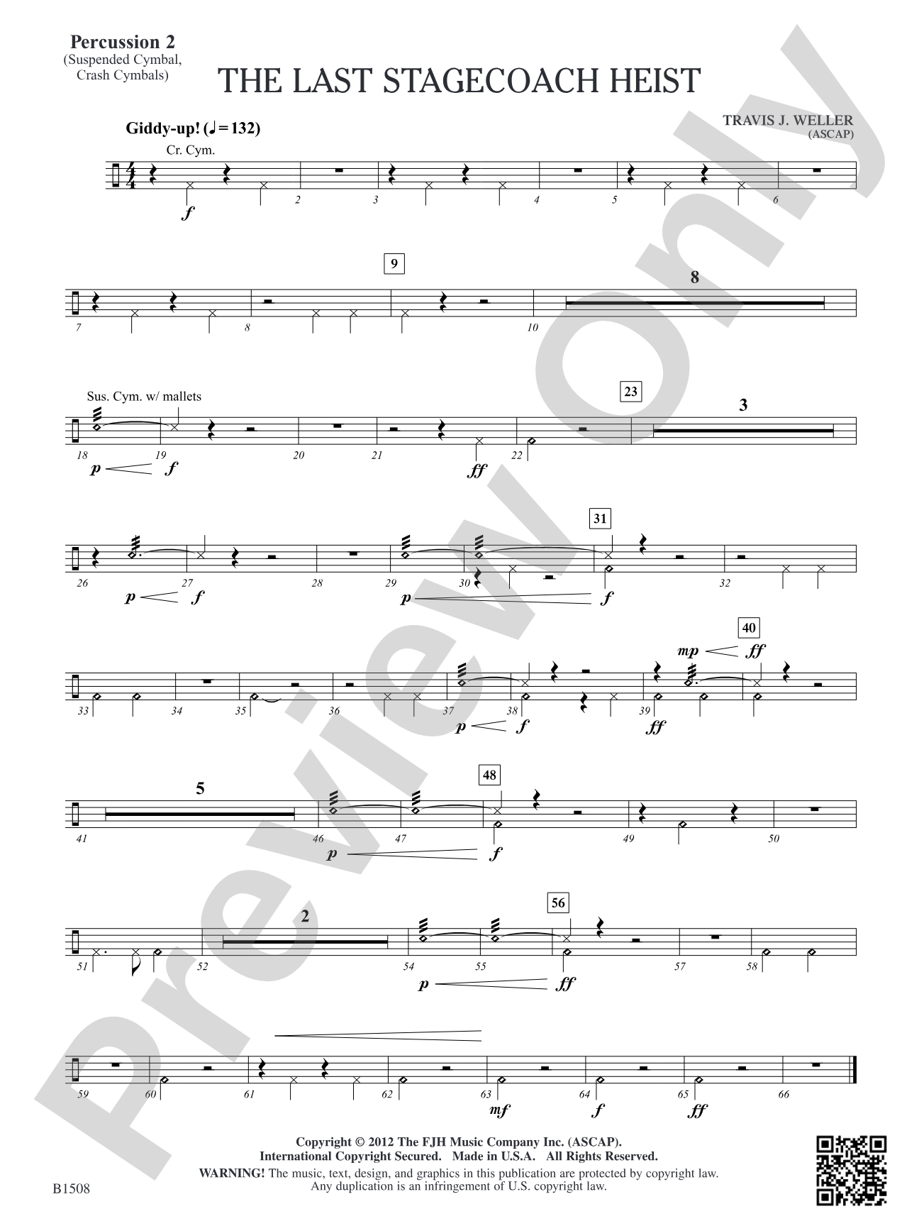 The Last Stagecoach Heist: Percussion 2