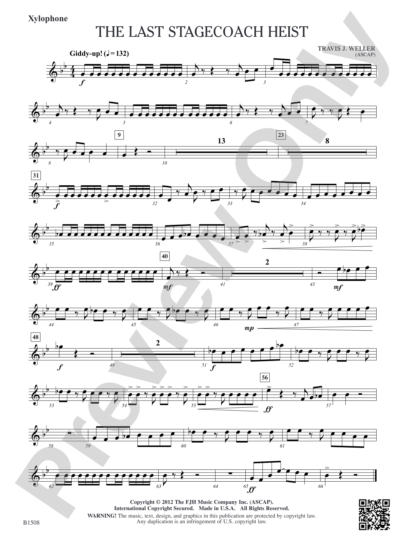 The Last Stagecoach Heist: Xylophone