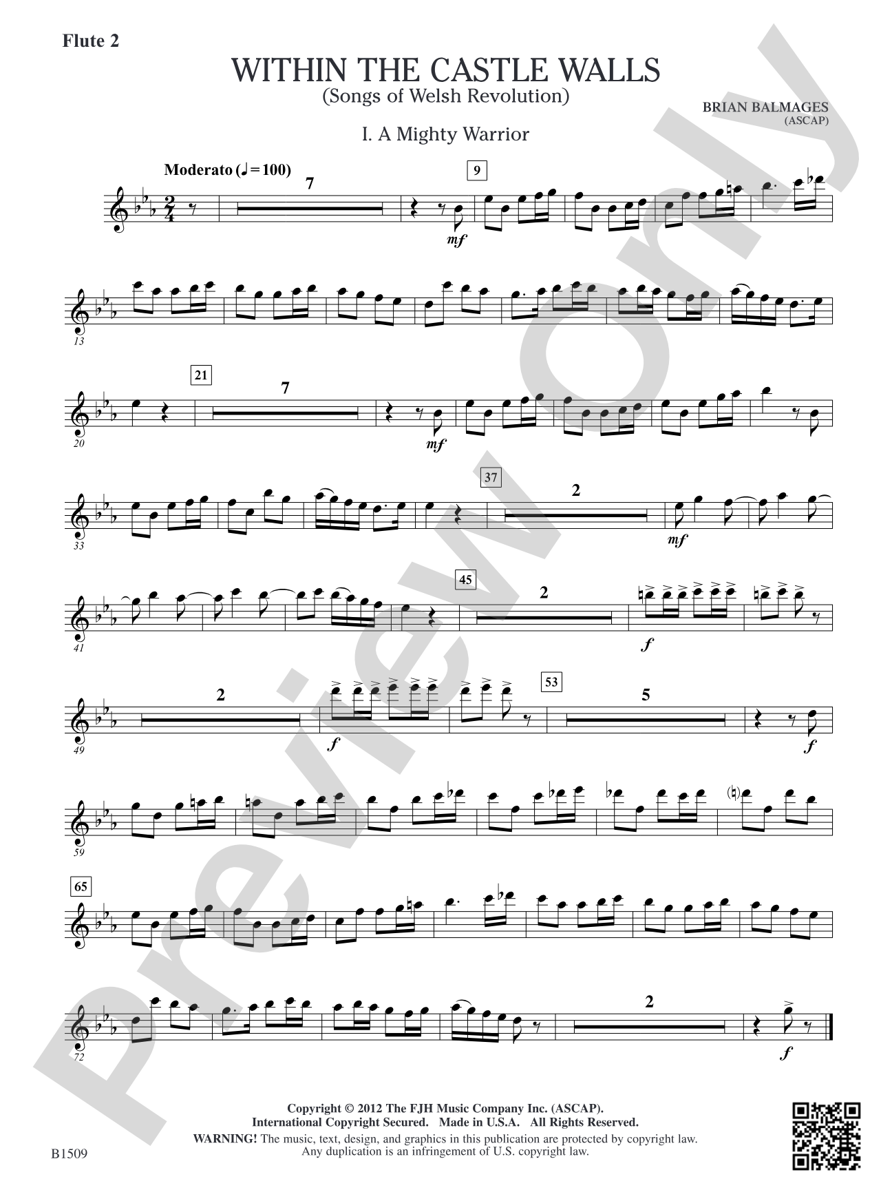 Within the Castle Walls: Flute 2