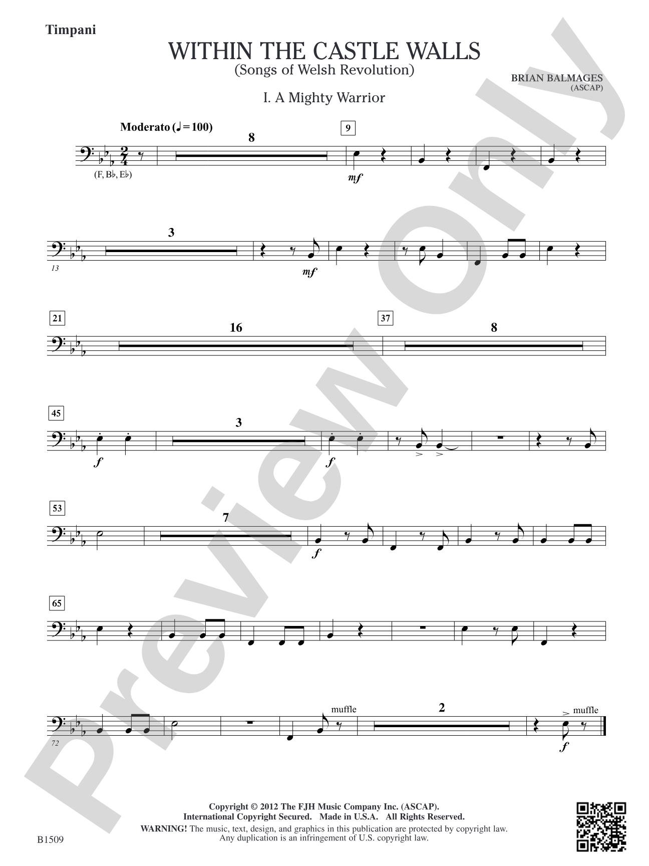 Within the Castle Walls: Timpani