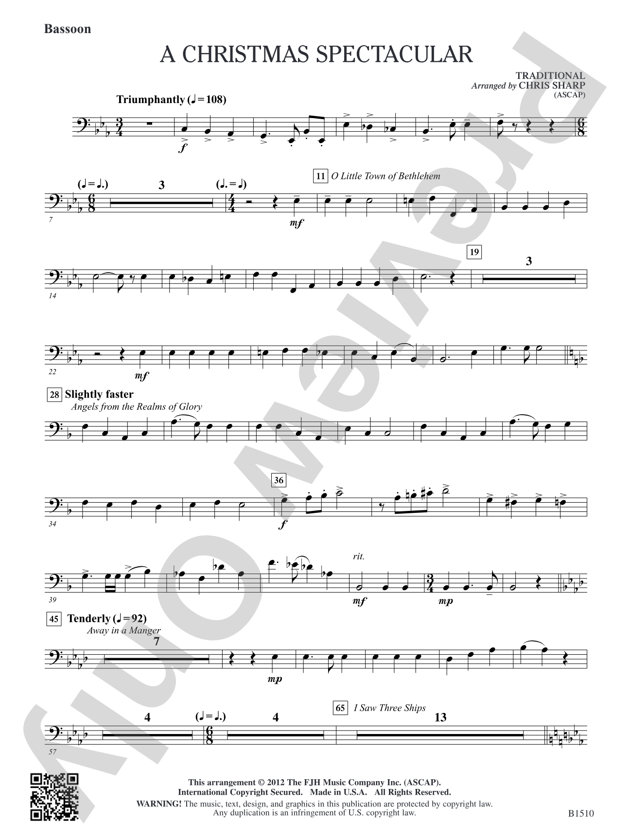 A Christmas Spectacular: Bassoon