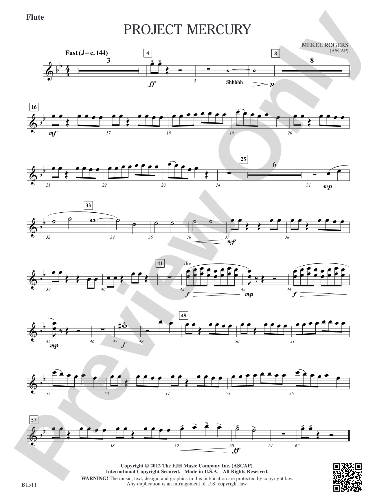 Project Mercury: Flute