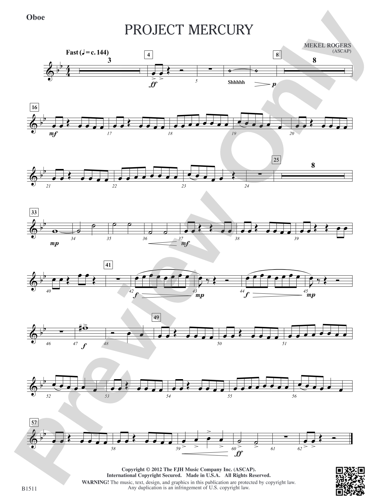 Project Mercury: Oboe