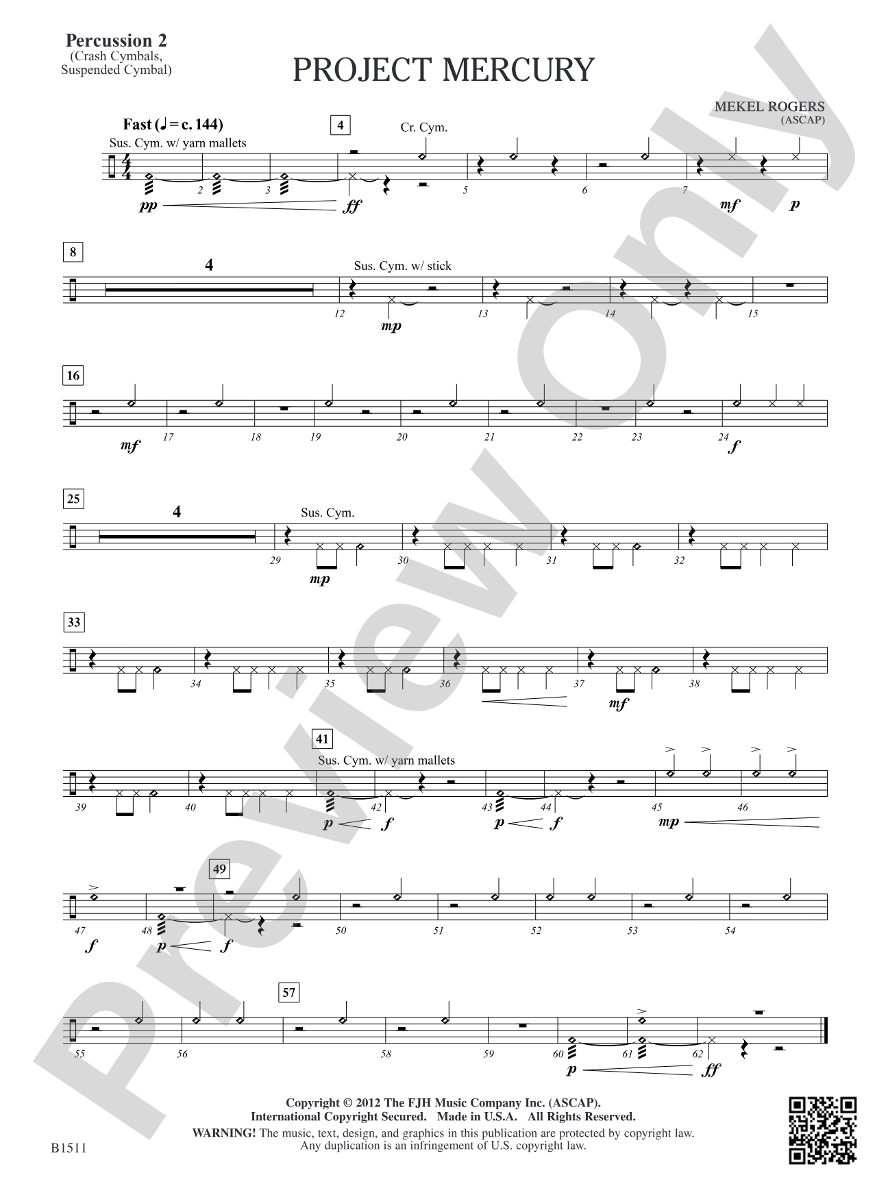 Project Mercury: Percussion 2