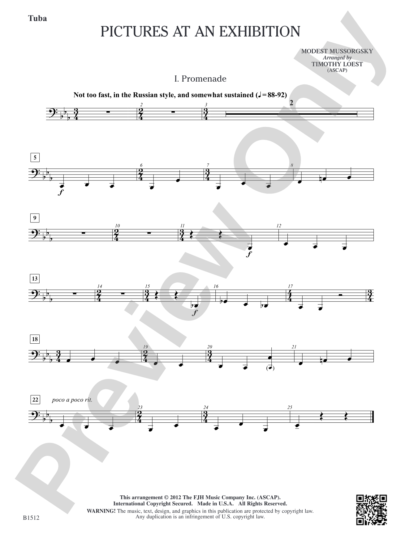 Pictures at an Exhibition: Tuba