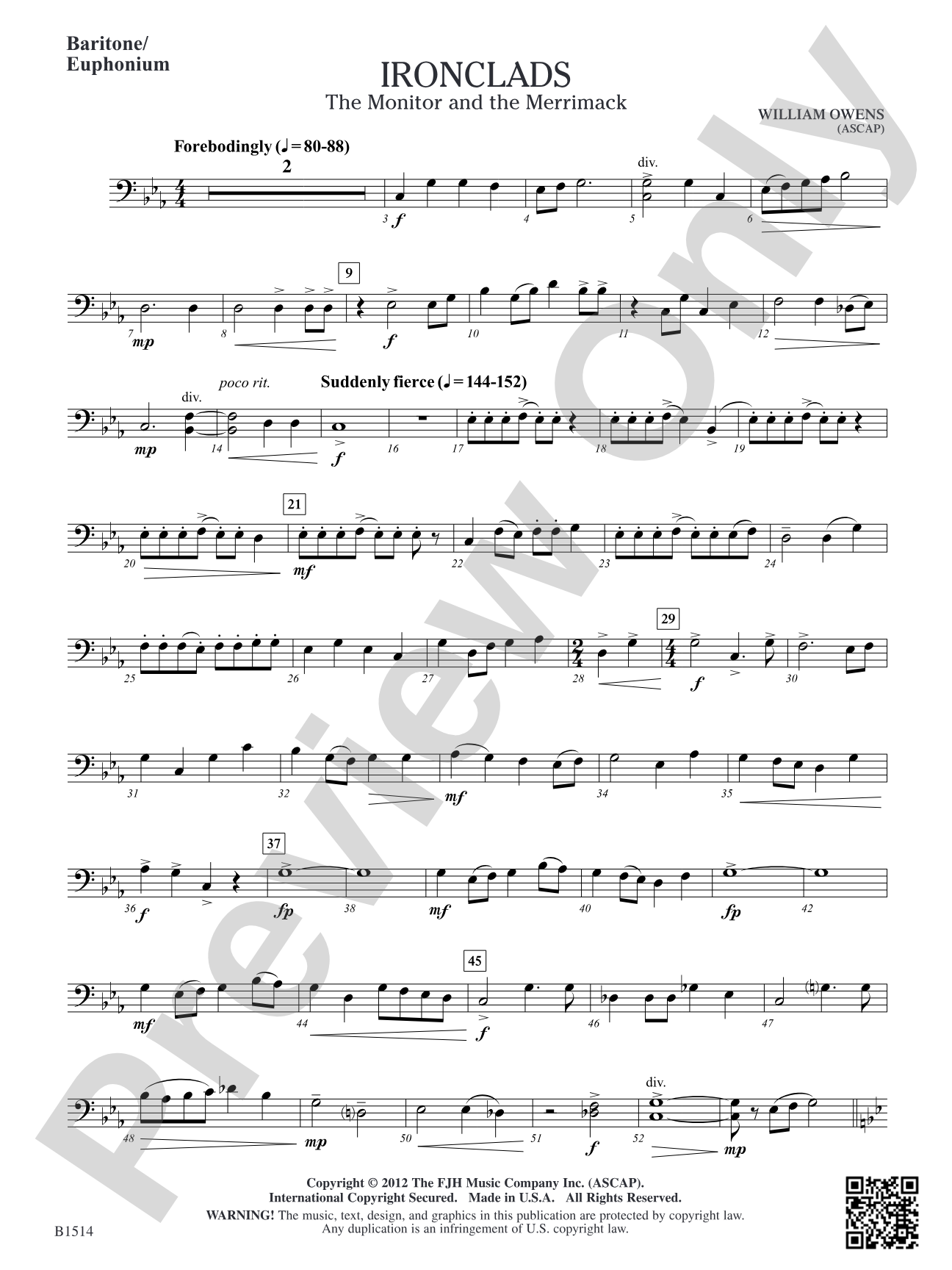 Ironclads: Baritone/Euphonium