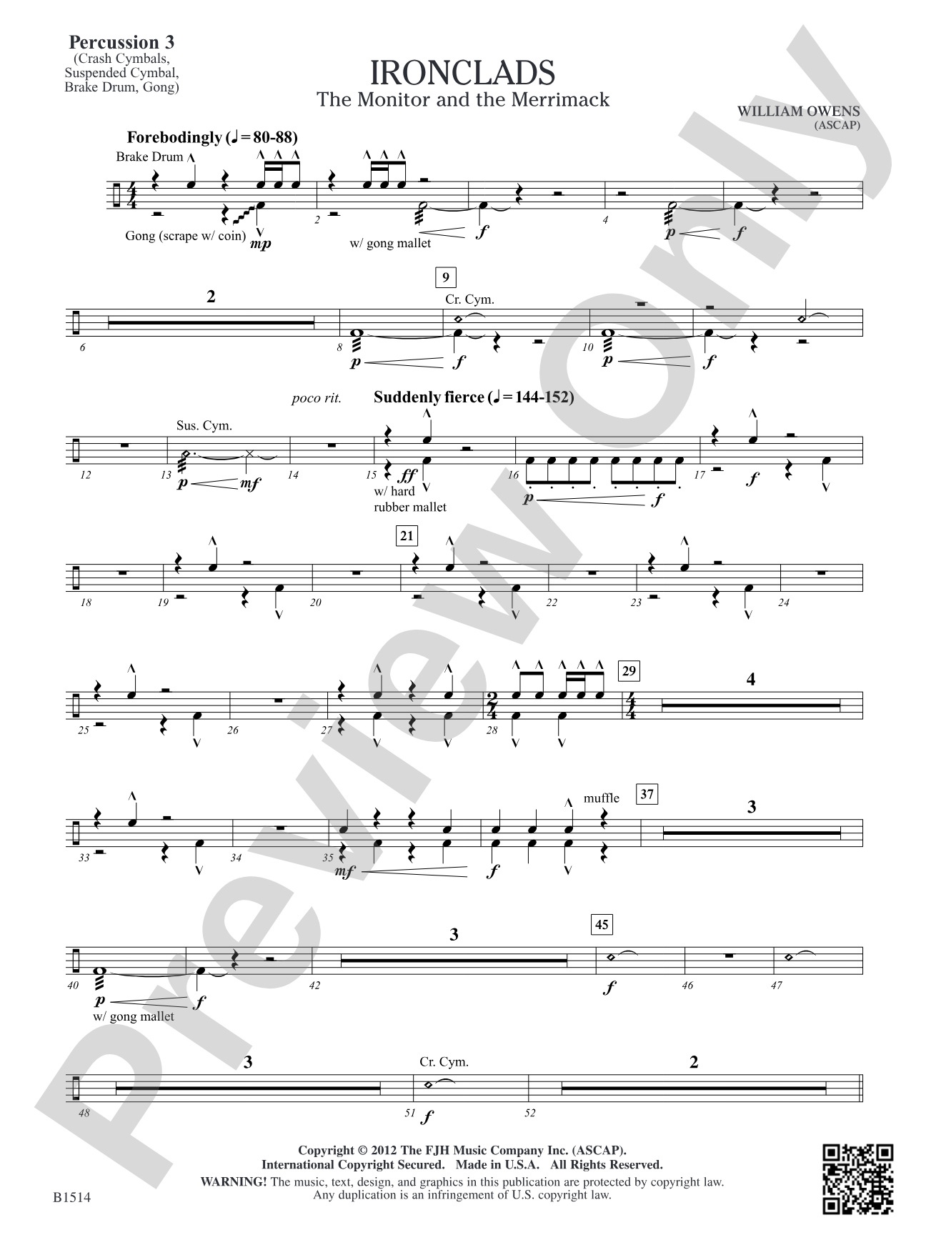 Ironclads: Percussion 3