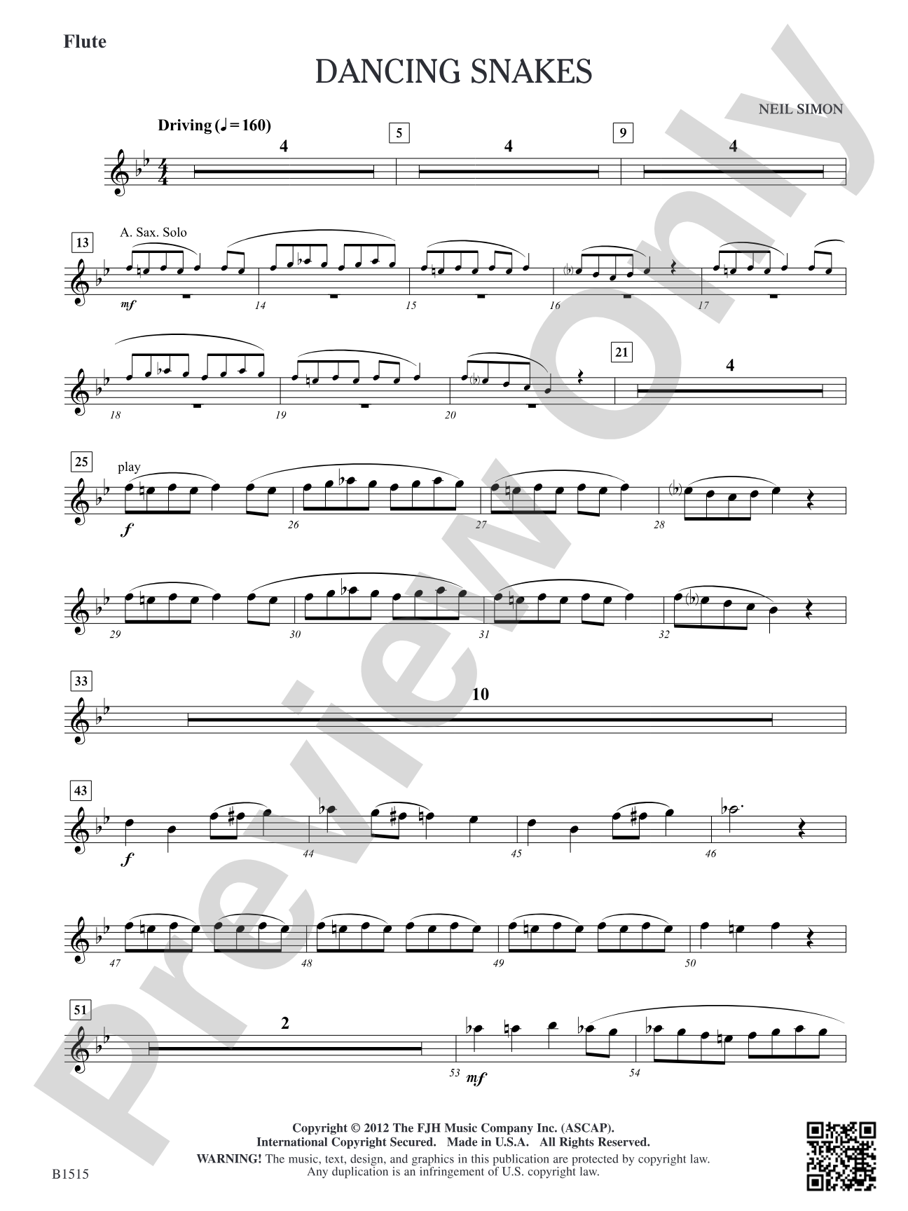 Dancing Snakes: Flute