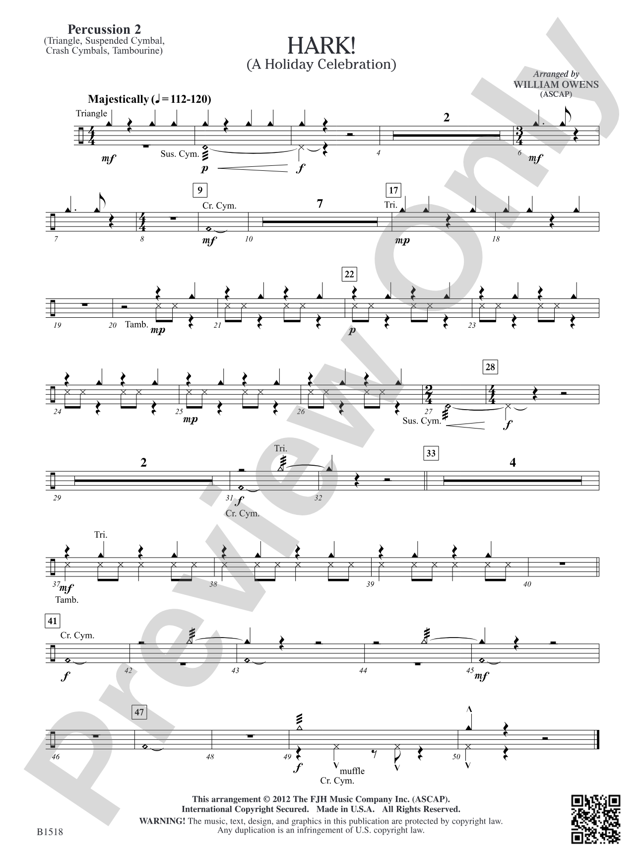Hark!: Percussion 2