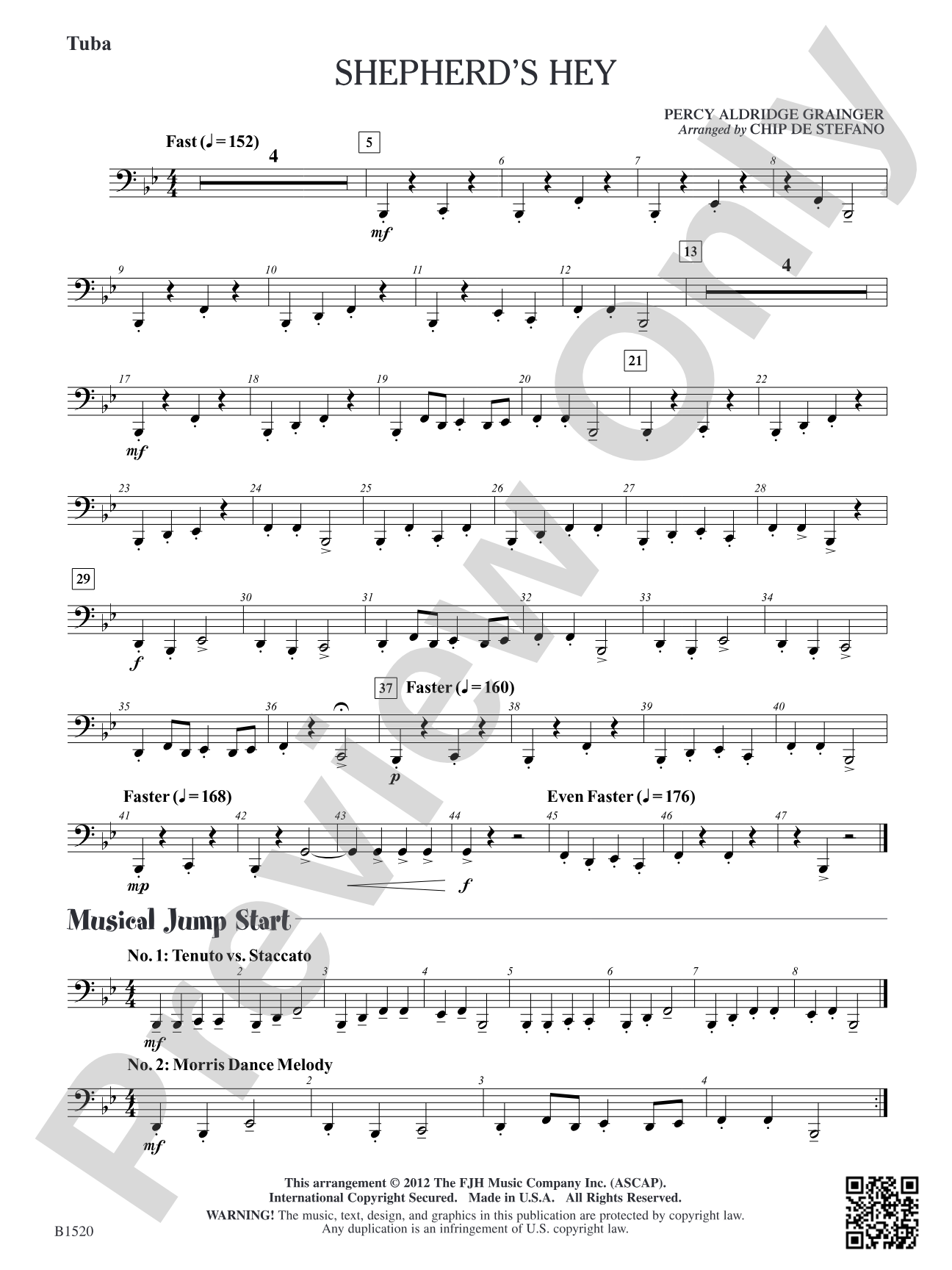 Shepherd's Hey: Tuba