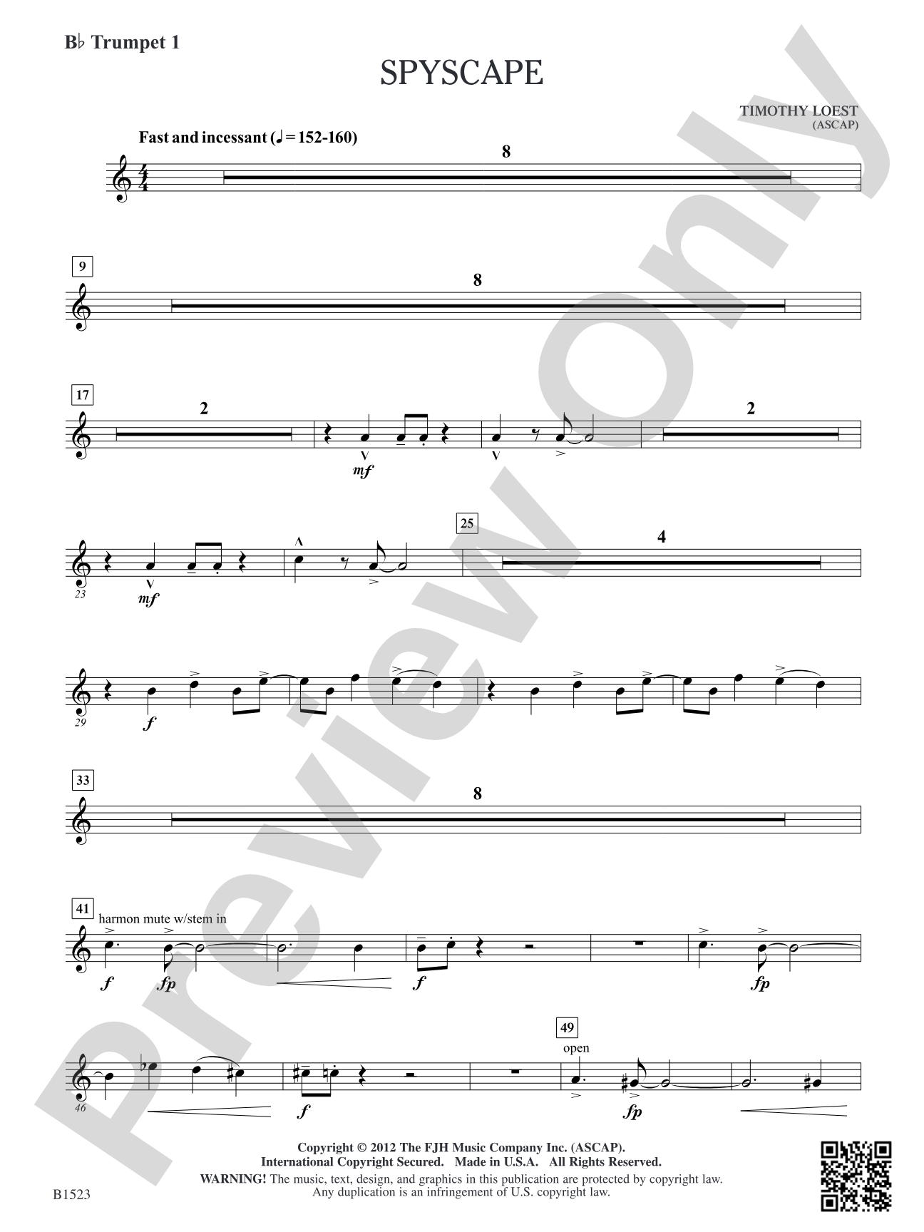 Spyscape: B-flat Trumpet 1