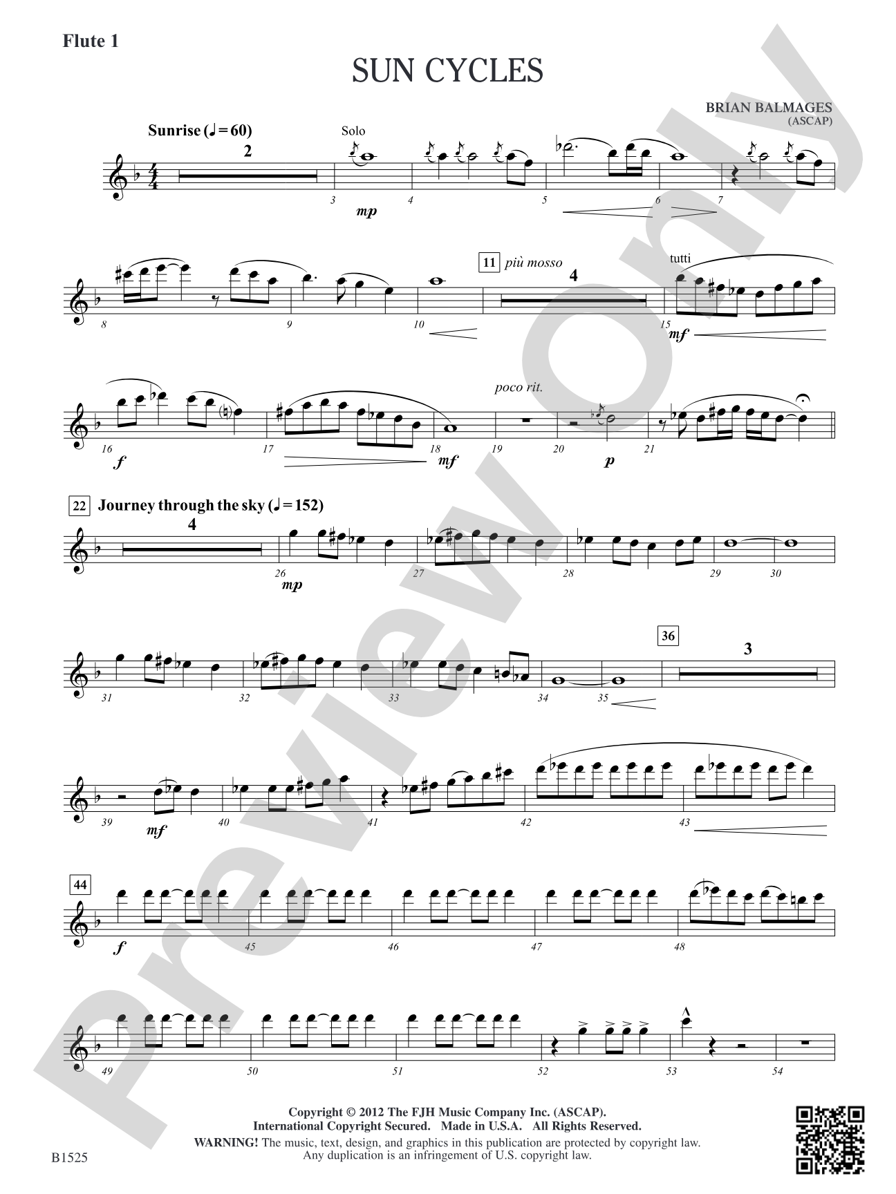 Sun Cycles: Flute 1