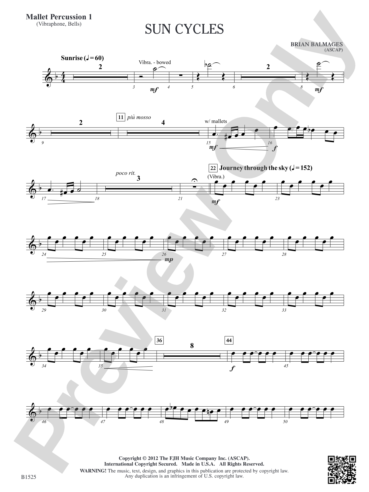 Sun Cycles: Mallet Percussion 1