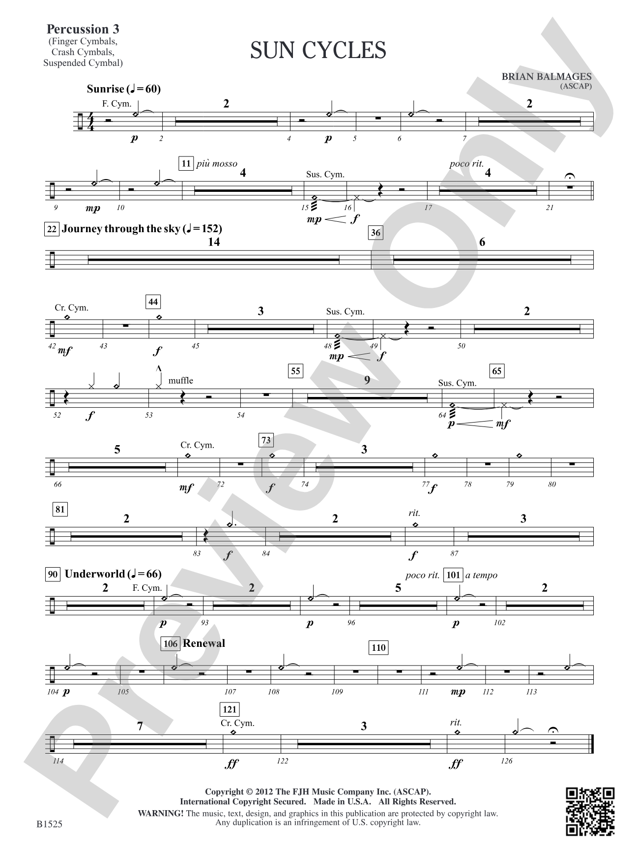 Sun Cycles: Percussion 3