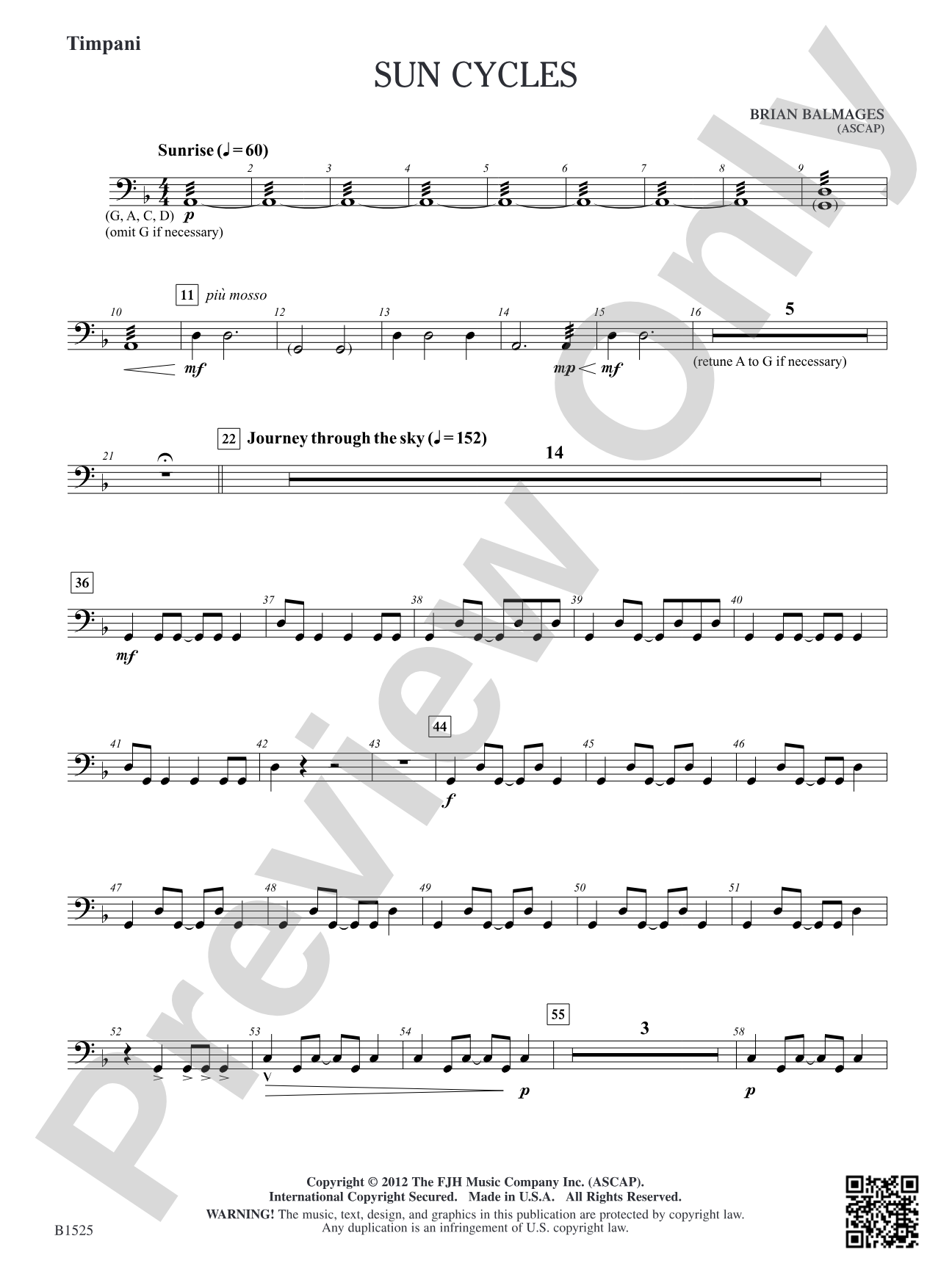 Sun Cycles: Timpani
