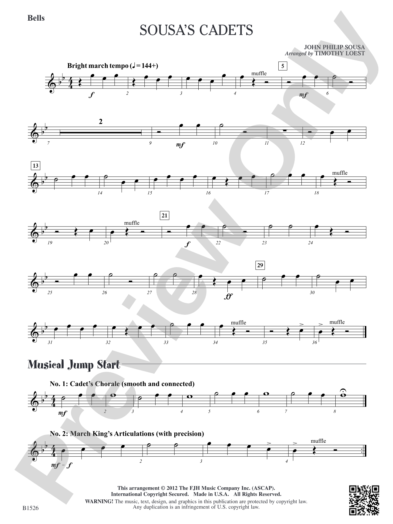 Sousa's Cadets: Bells