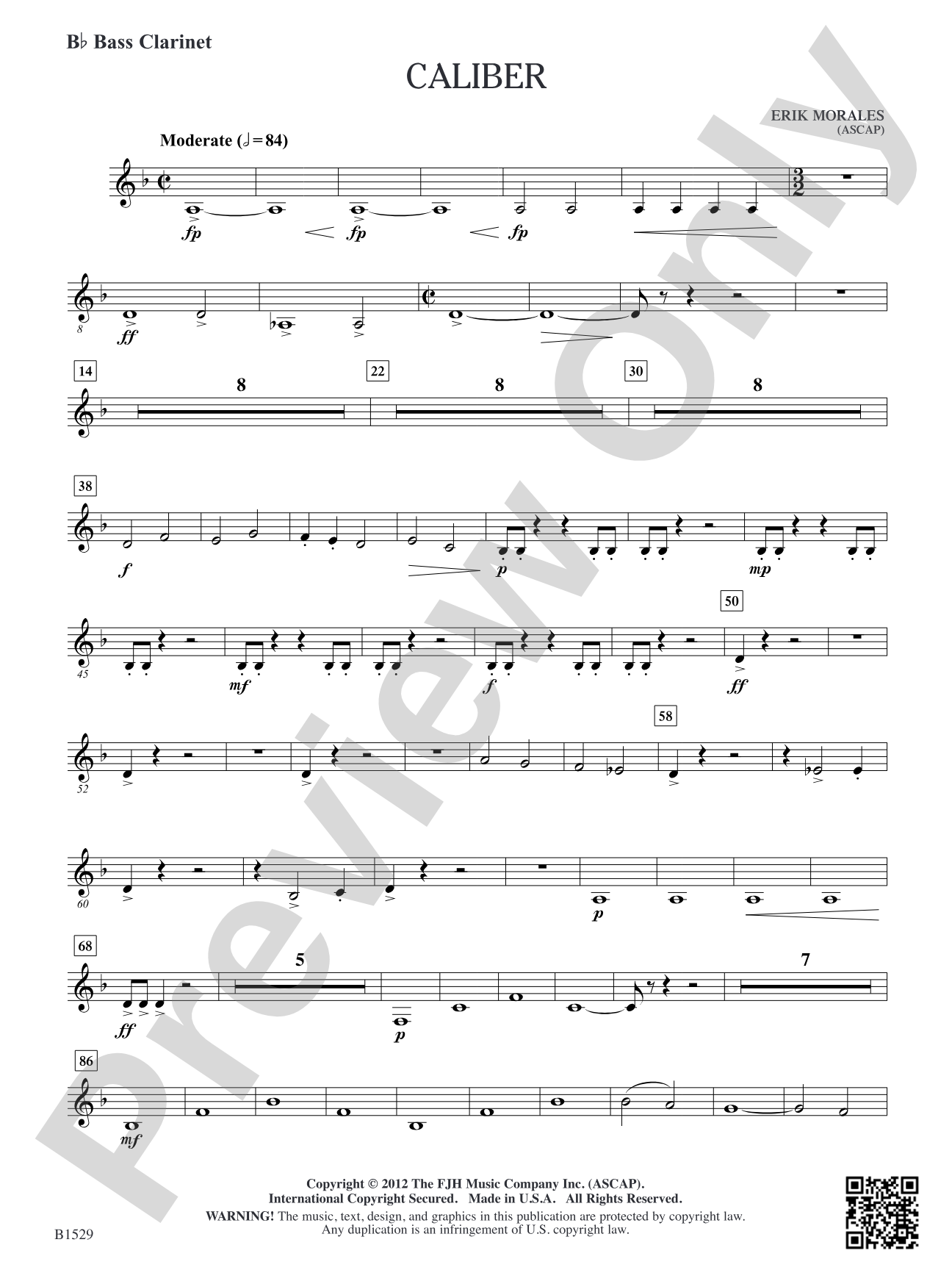 Caliber: B-flat Bass Clarinet