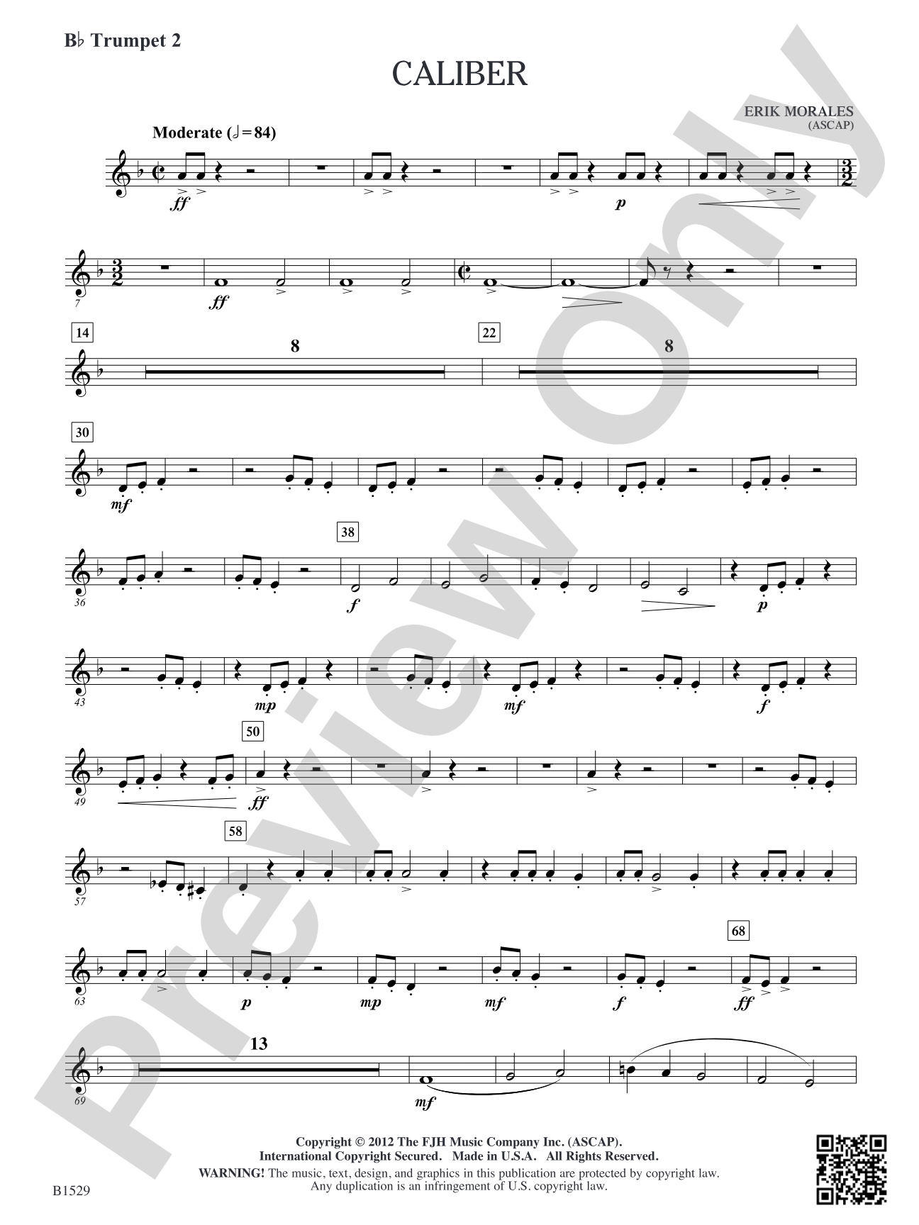 Caliber: B-flat Trumpet 2