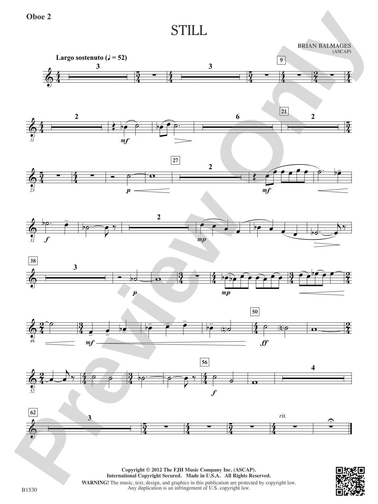 Still: Oboe 2