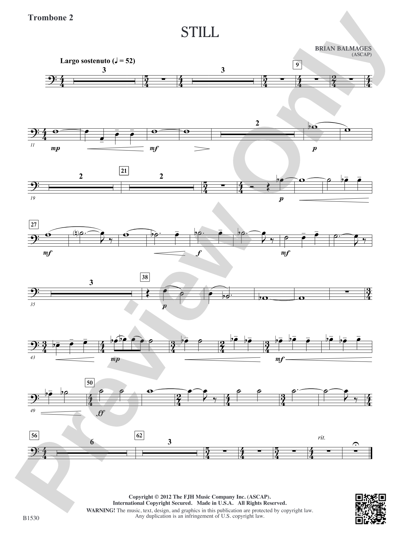 Still: Trombone 2