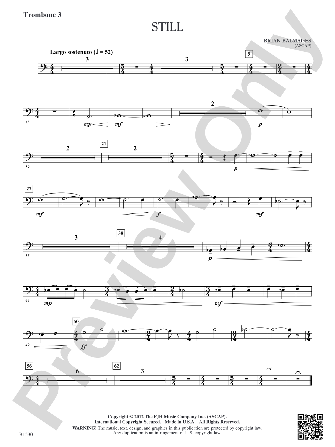 Still: Trombone 3