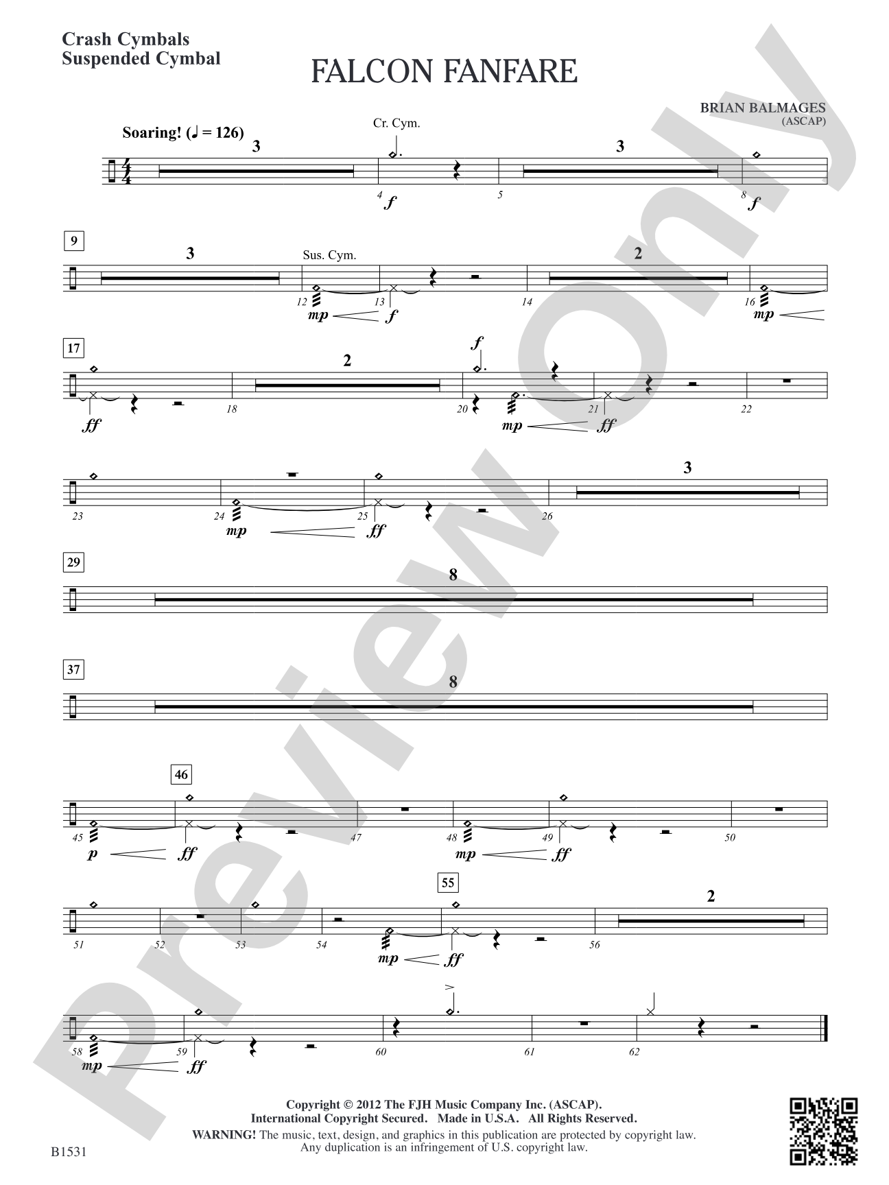 Falcon Fanfare: Crash Cymbals