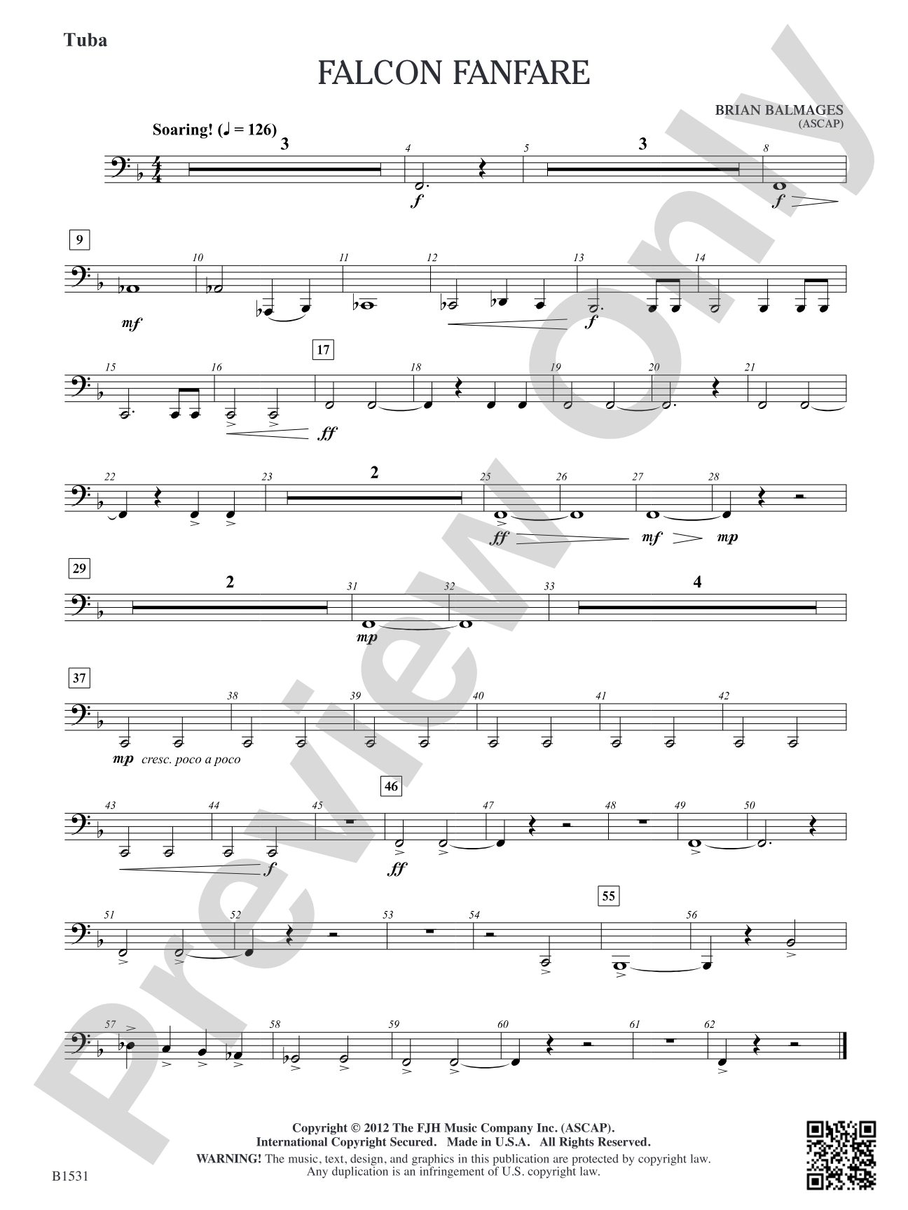 Falcon Fanfare: Tuba