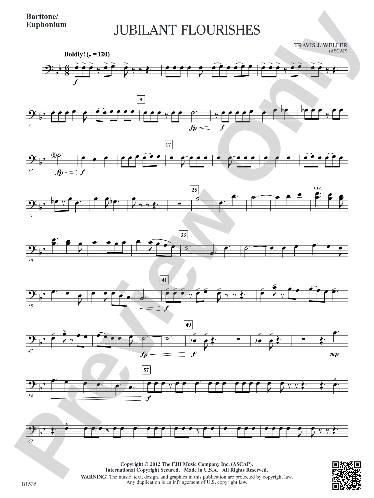 Jubilant Flourishes: Baritone/Euphonium