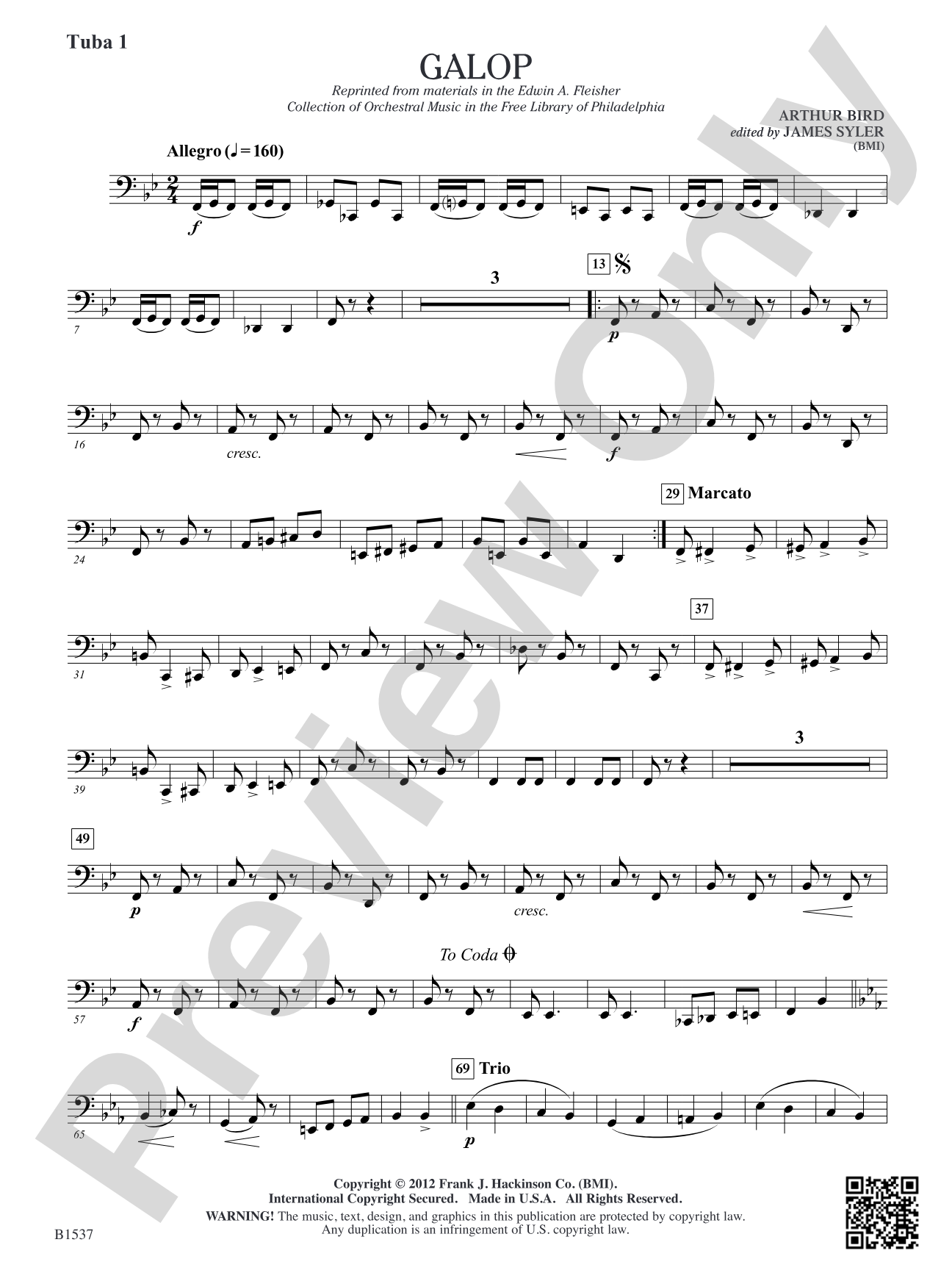 Galop: Tuba 1