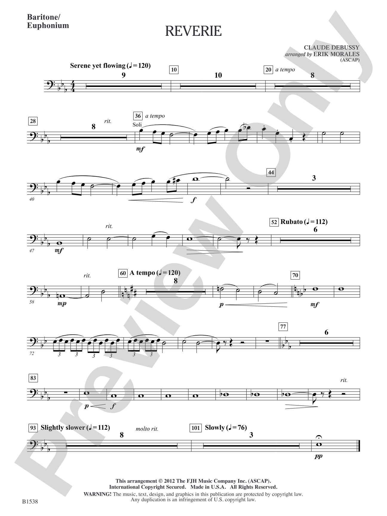 Reverie: Baritone/Euphonium