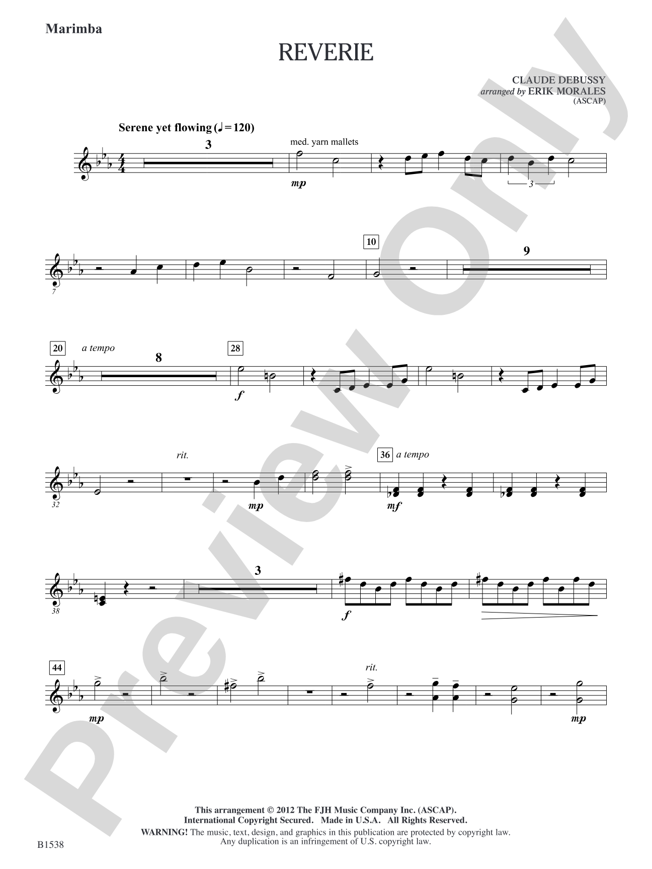 Reverie: Marimba