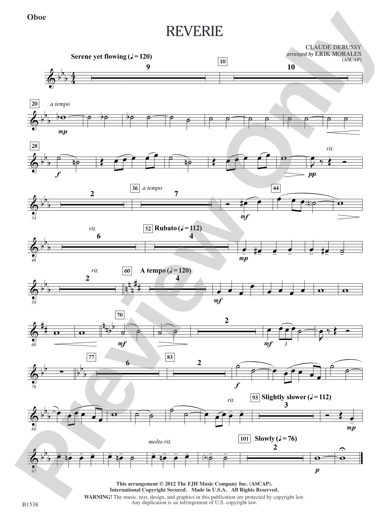 Reverie: Oboe
