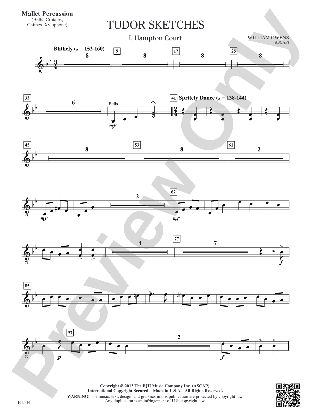 Tudor Sketches: Mallet Percussion
