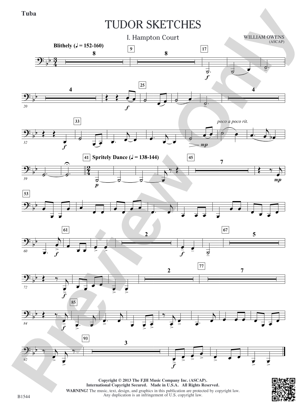Tudor Sketches: Tuba