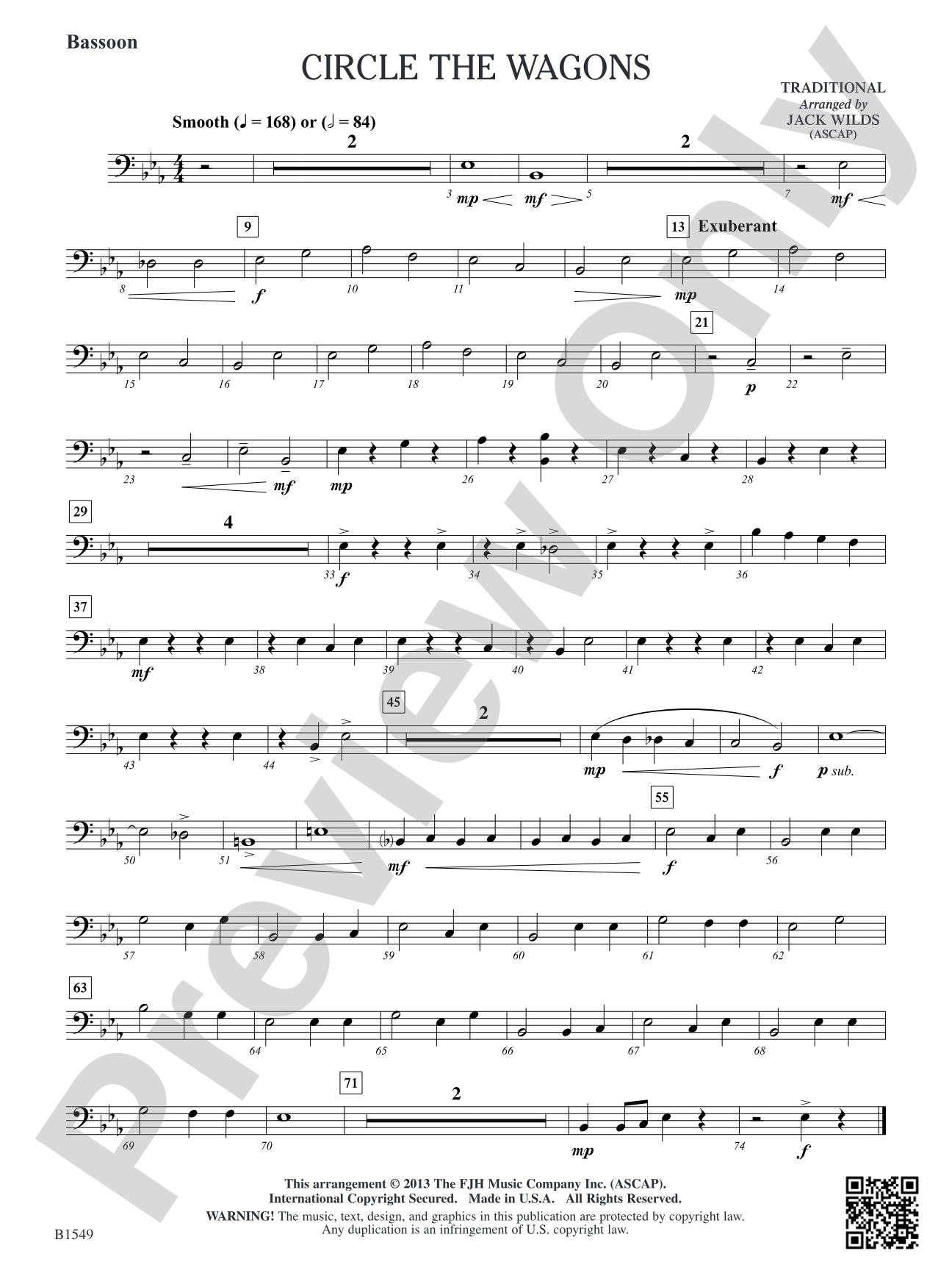 Circle the Wagons: Bassoon