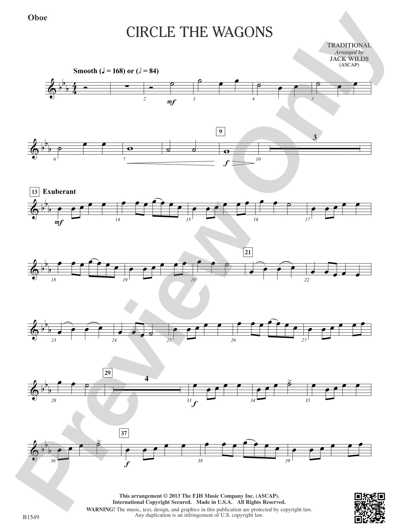 Circle the Wagons: Oboe