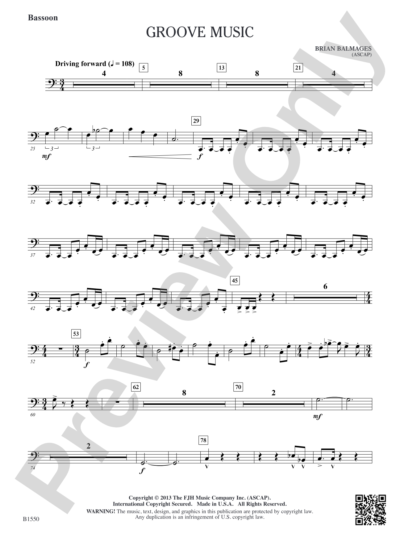 Groove Music: Bassoon