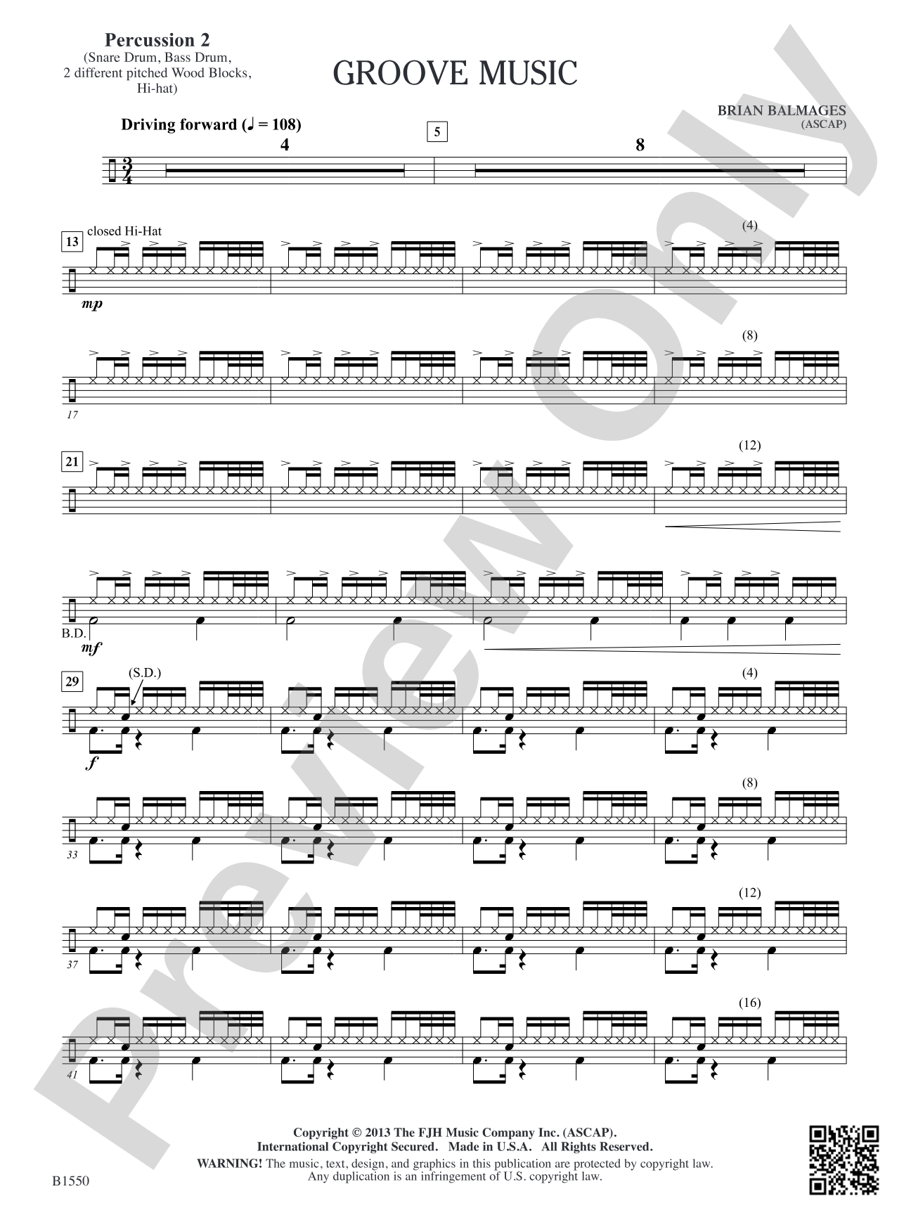 Groove Music: Percussion 2