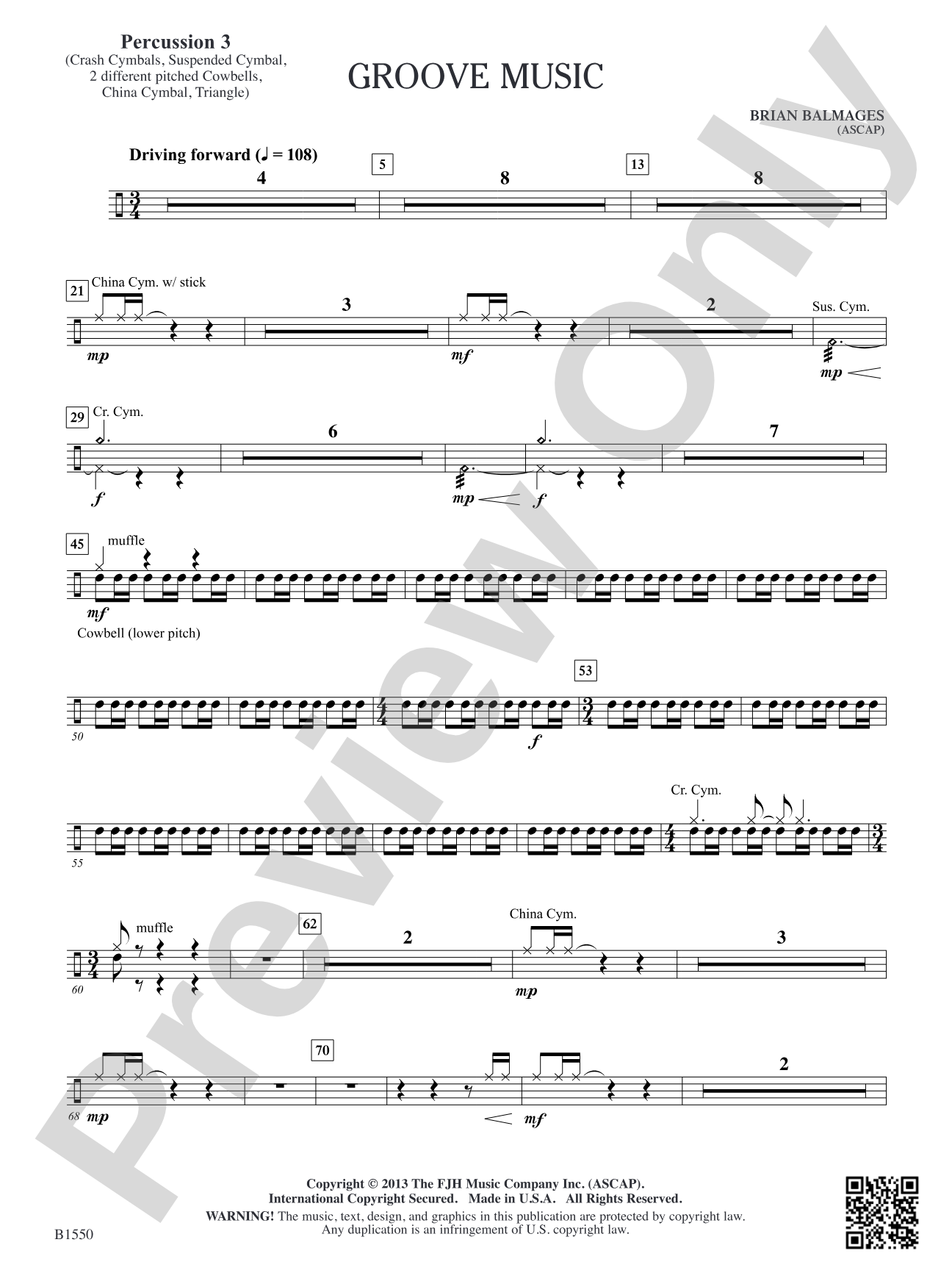 Groove Music: Percussion 3