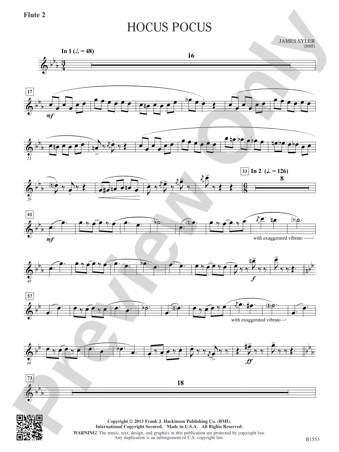 Hocus Pocus: Flute 2