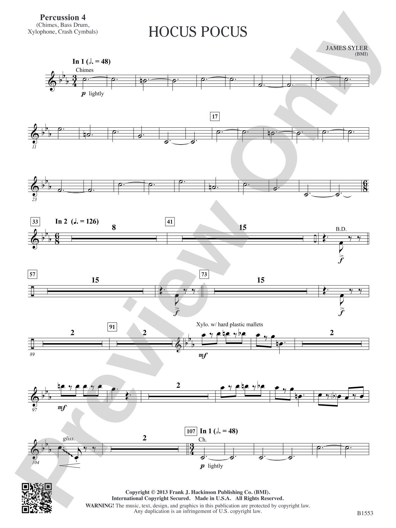Hocus Pocus: Percussion 4
