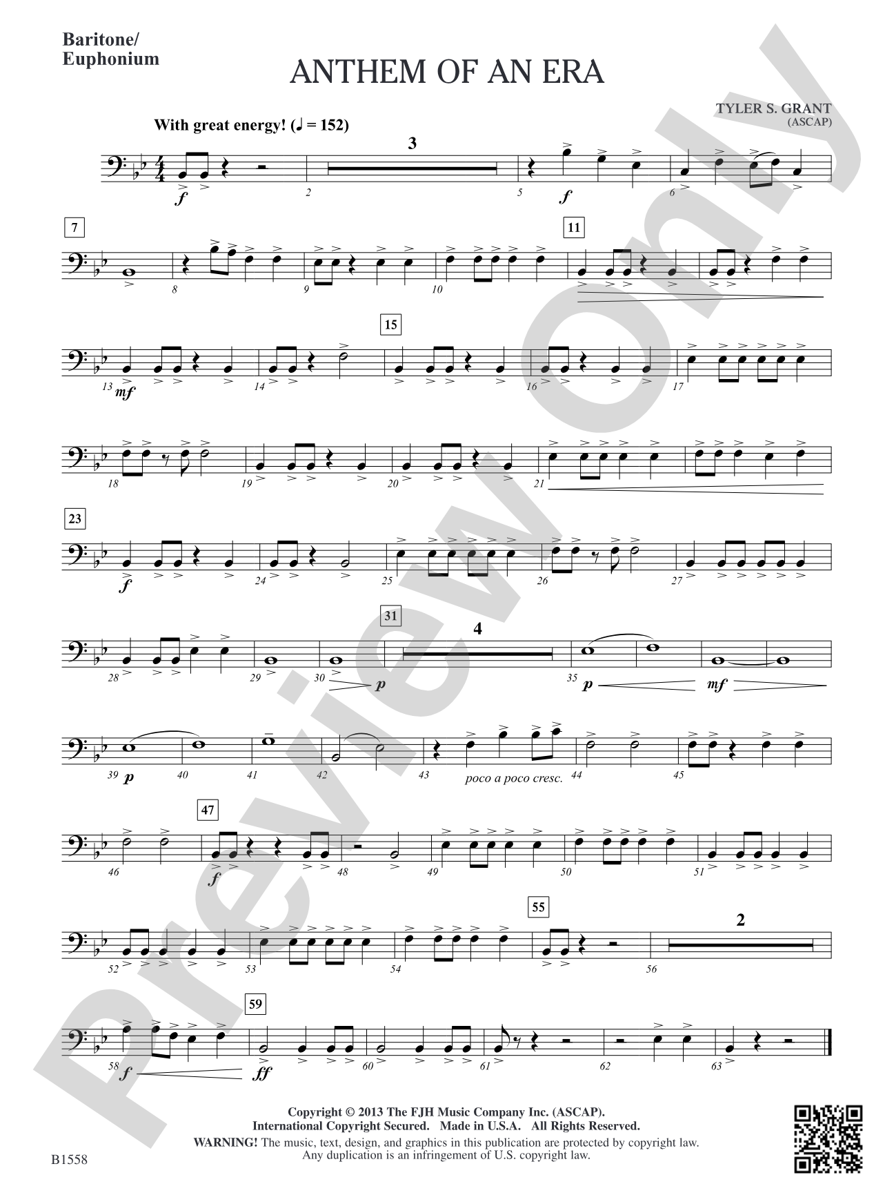 Anthem of an Era: Baritone/Euphonium