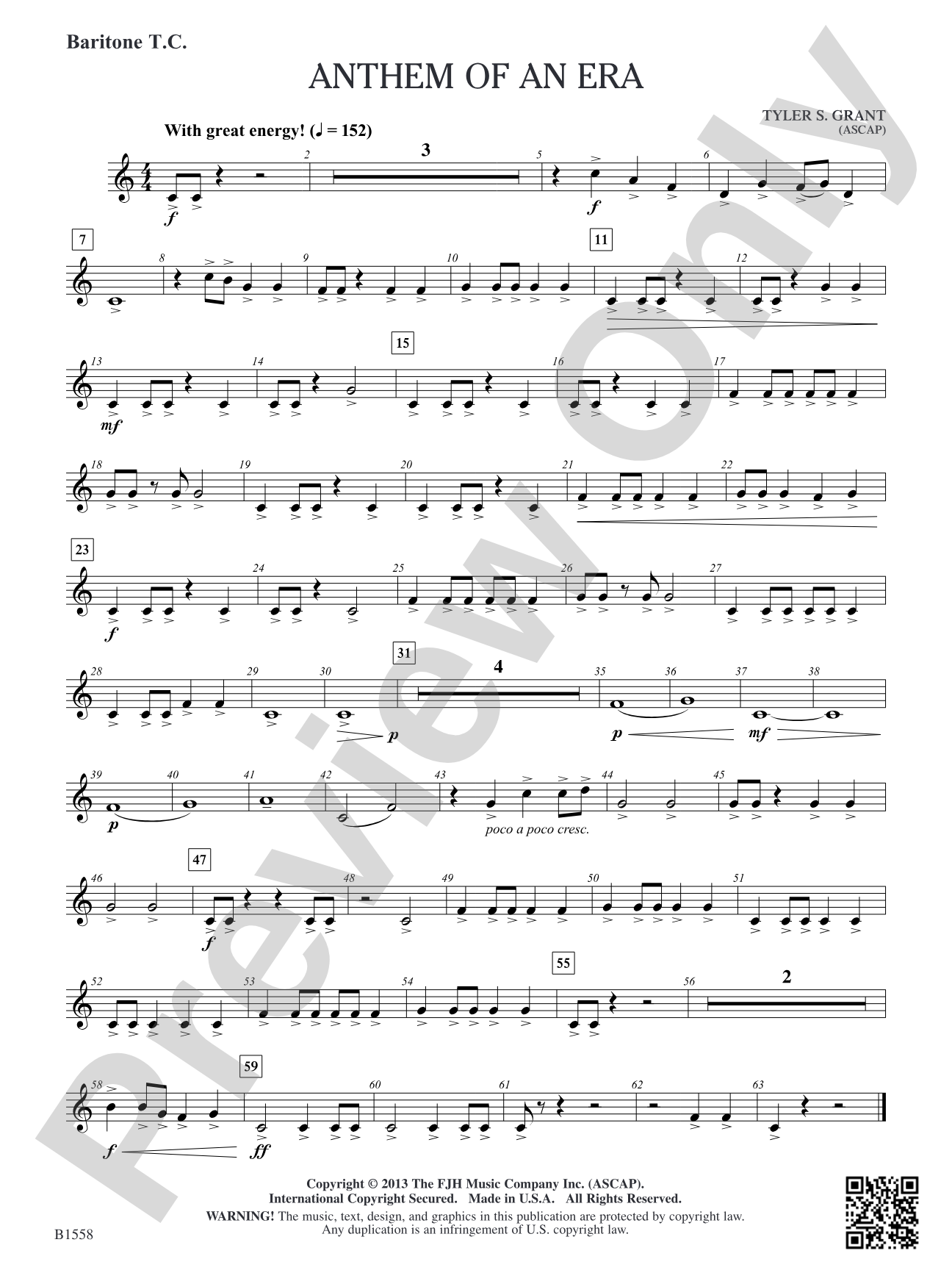 Anthem of an Era: Baritone T.C.
