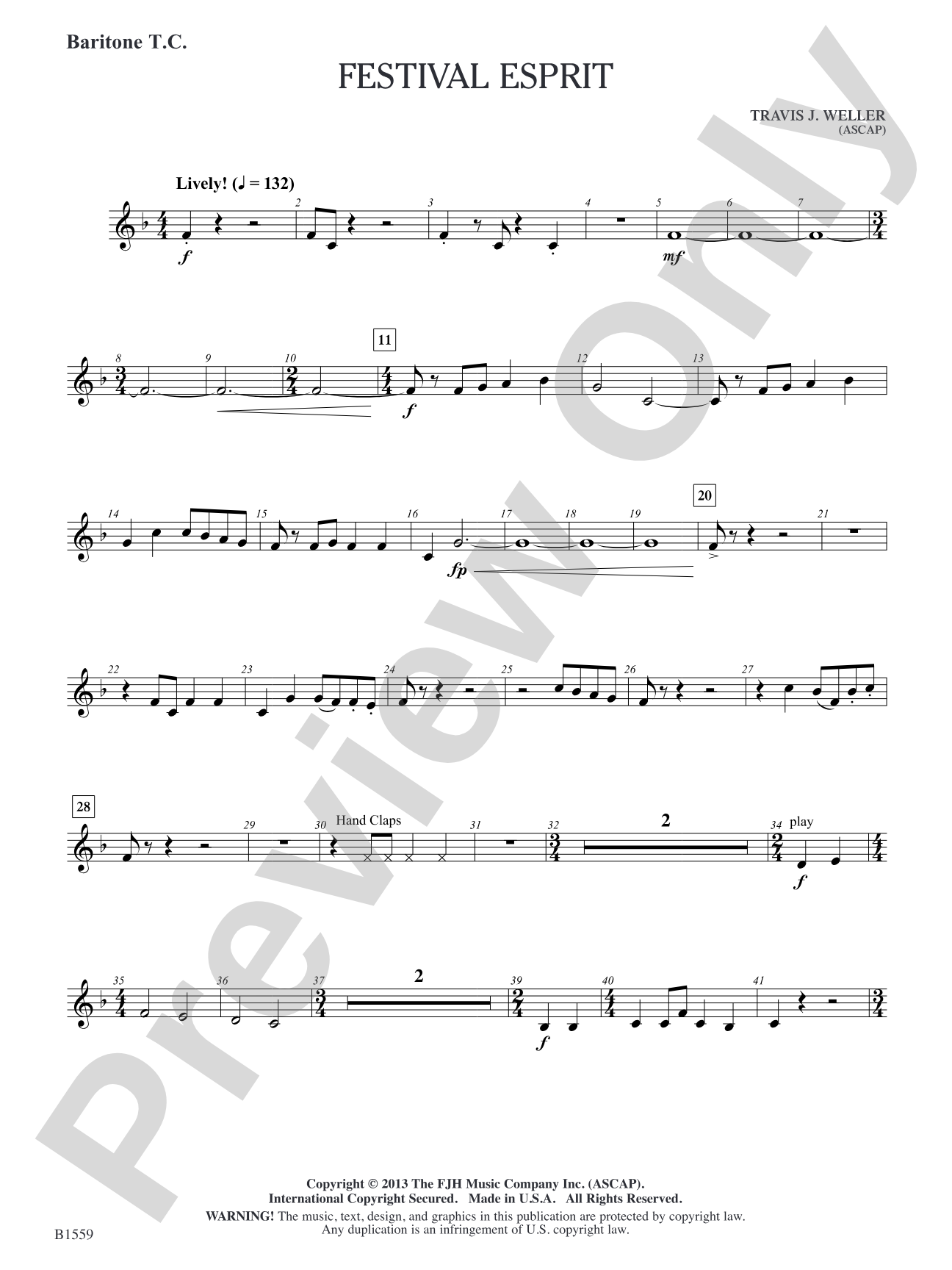 Festival Esprit: Baritone T.C.