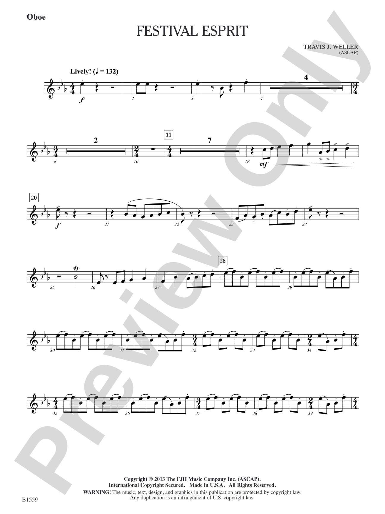 Festival Esprit: Oboe