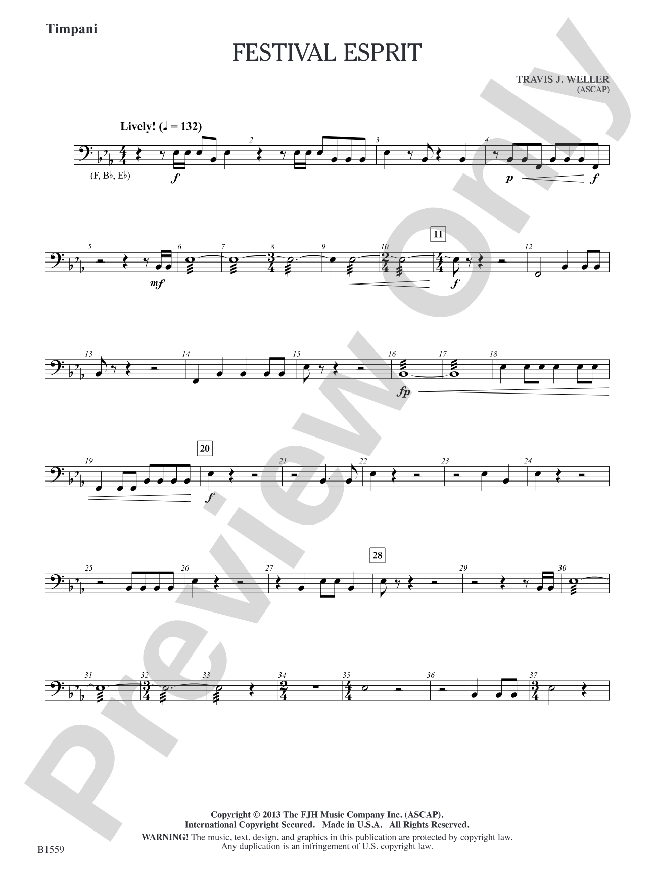 Festival Esprit: Timpani