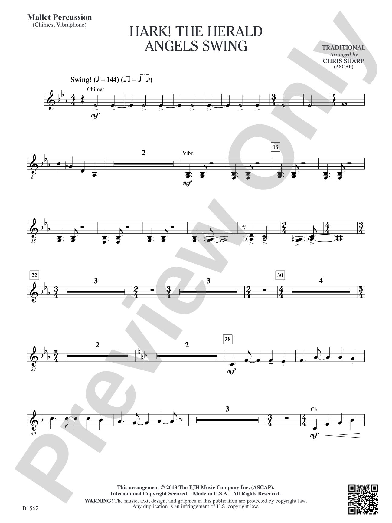 Hark! The Herald Angels Swing: Mallet Percussion