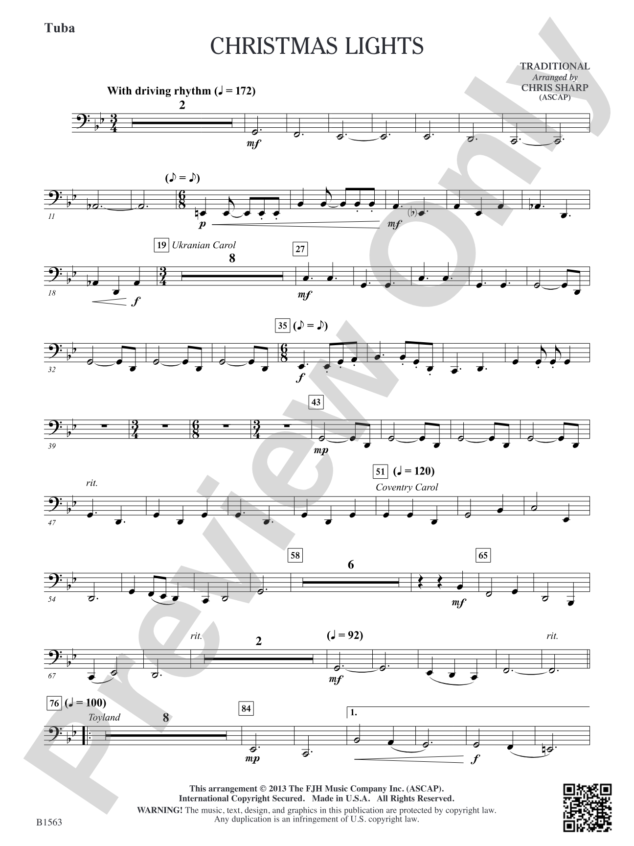 Christmas Lights: Tuba