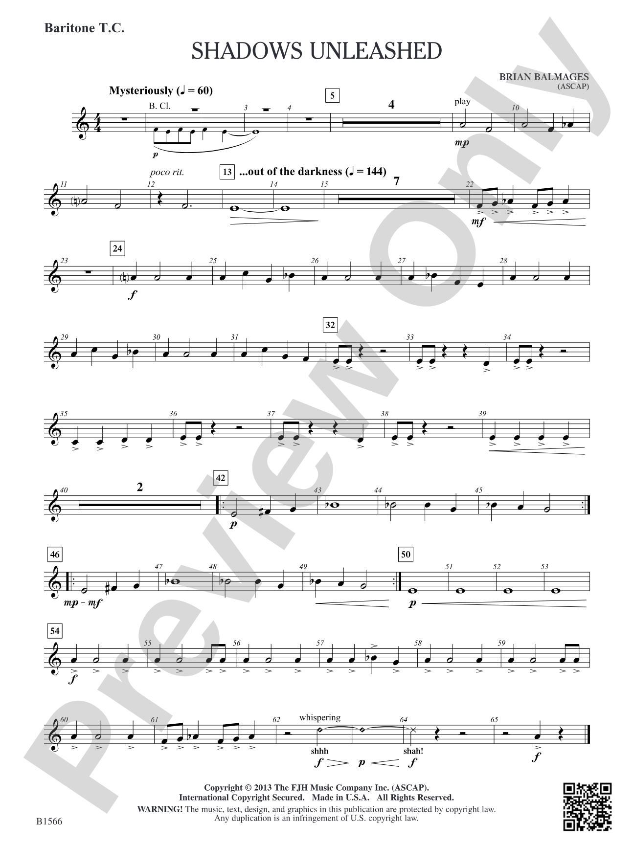 Shadows Unleashed: Baritone T.C.