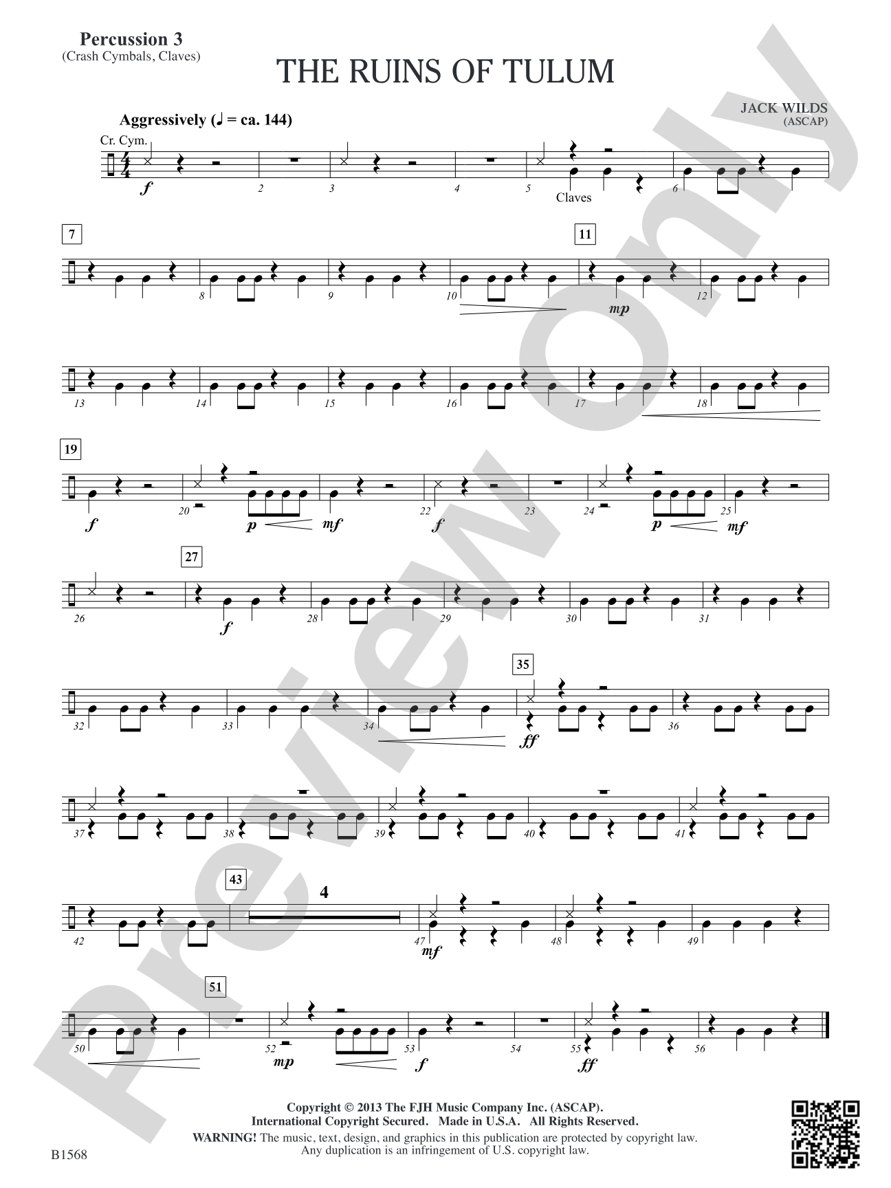 The Ruins of Tulum: Percussion 3